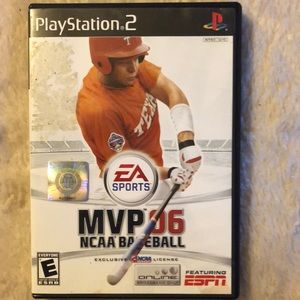 Play station 2 MVP 06 NCAA baseball game